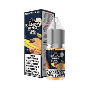 Peachy Rings 10ml Nicsalt Eliquid by Candy King Salt