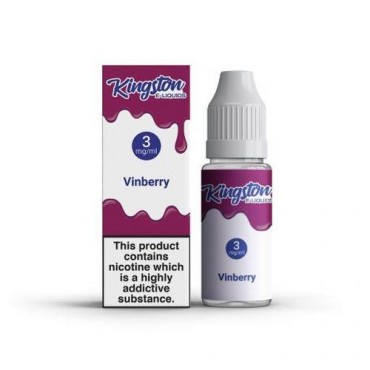 Box of 10 Vinberry 10ml E-Liquid By Kingston
