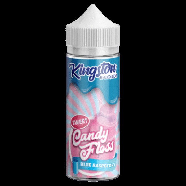 Blue Rasberry Candy Floss Shortfill by Kingston