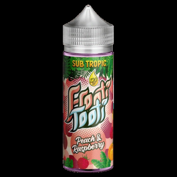 Peach & Rasberry 100ml Shortfill By Kingston-Tooti Frooti Sub Tropic