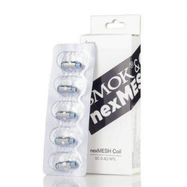 SMOK & OFRF NexM Coils Pack of 5 SS316 Meshed 0.4ohm / DC0.4ohm MTL