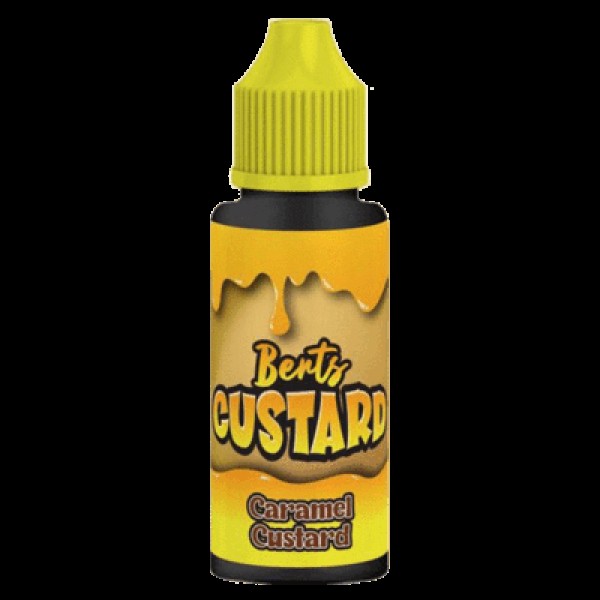 Caramel Custard by Berts Custard - E-liquid 100ml