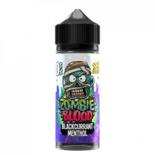 Blackcurrant Menthol E-Liquid by Zombie Blood 100ml