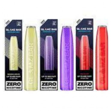 Glamz Bar Disposable Vape Pen 600 Puffs - 0mg