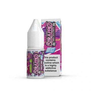 Tangy Tutti Fruitti ICE 10ml Nicsalt Eliquid by Strapped Salts