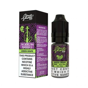 Green Grape 10ml Nicsalt Eliquid by Nasty Shisha Salts