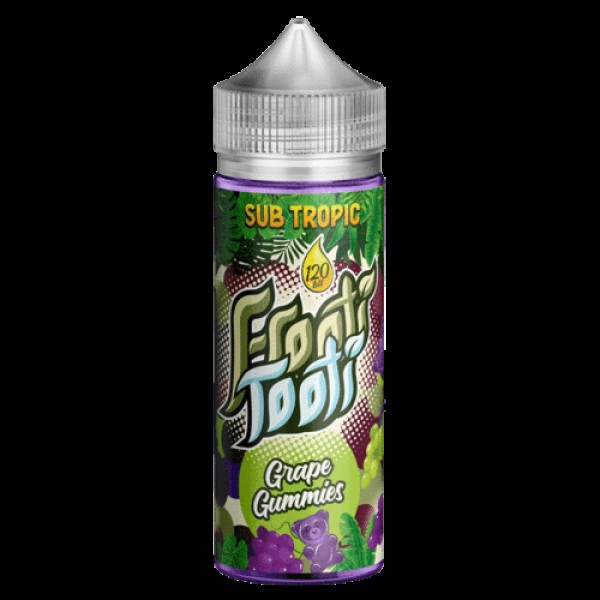 Grape Gummies E liquid 100ml Shortfill By Kingston-Tooti Frooti Sub Tropic