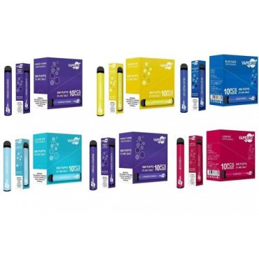 Pack of 10 VAPEURS Disposable Pod Device | 600 Puffs