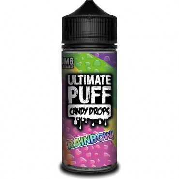Candy Drops Rainbow Shortfill E Liquid by Ultimate Puff 100ml