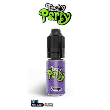 Vamps Nic Salt E Liquid by Tasty Party 10ml