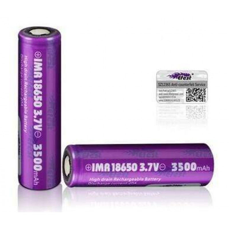 Batería 18650 Efest 3000mAh-35A