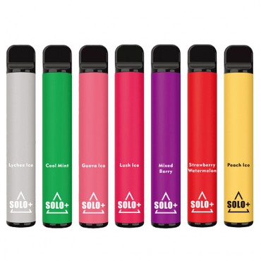 Vapeman Solo Plus + Bar Disposable Vape Pen 600 Puffs