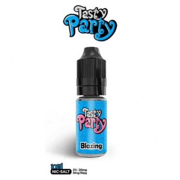 Blazing Nic Salt E Liquid by Tasty Party 10ml